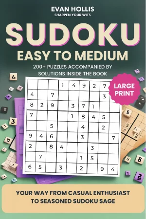 Sudoku easy to medium for adults